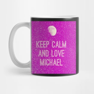 Keep calm and love Michael No. 5 Mug